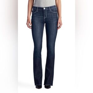 Rock & Republic Kasandra embroidered mid rise bootcut jeans size 14